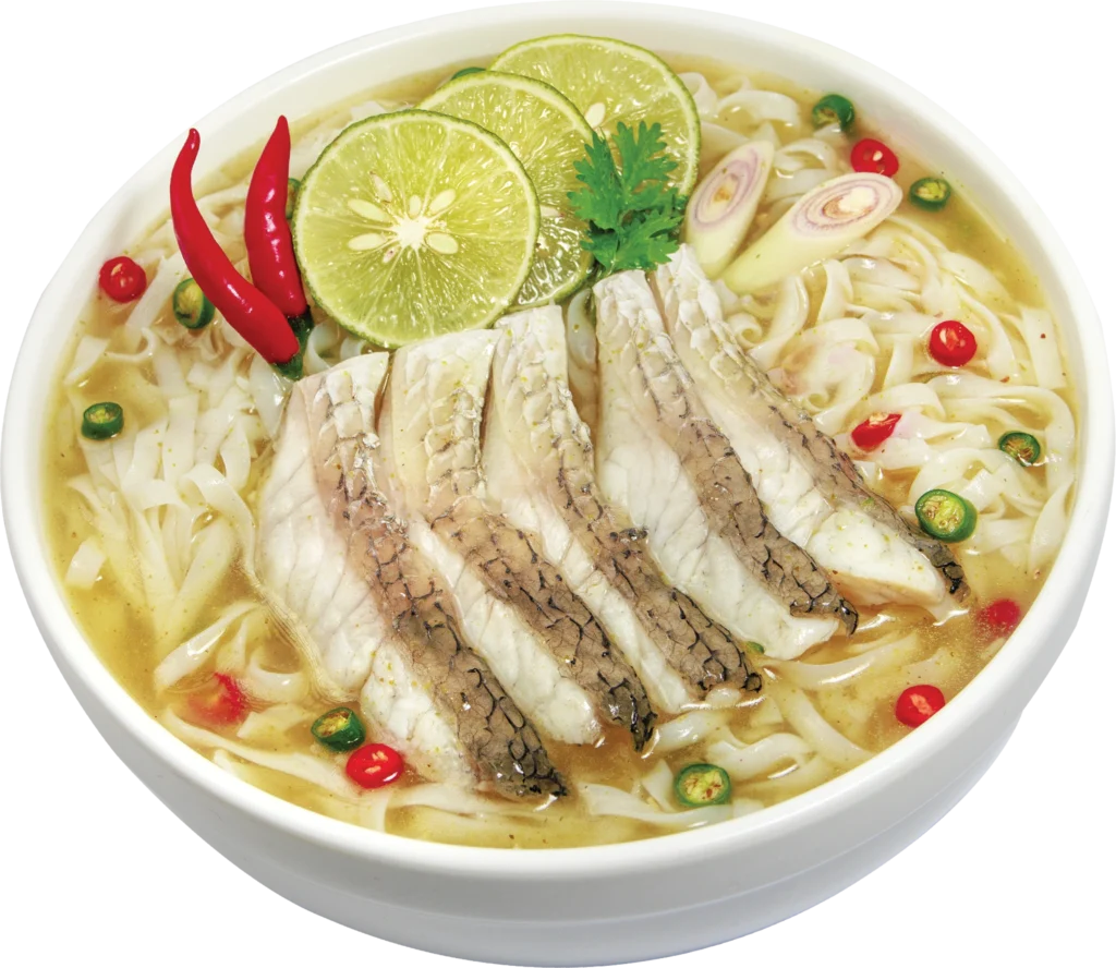 Prepared bowl of Spicy Fish